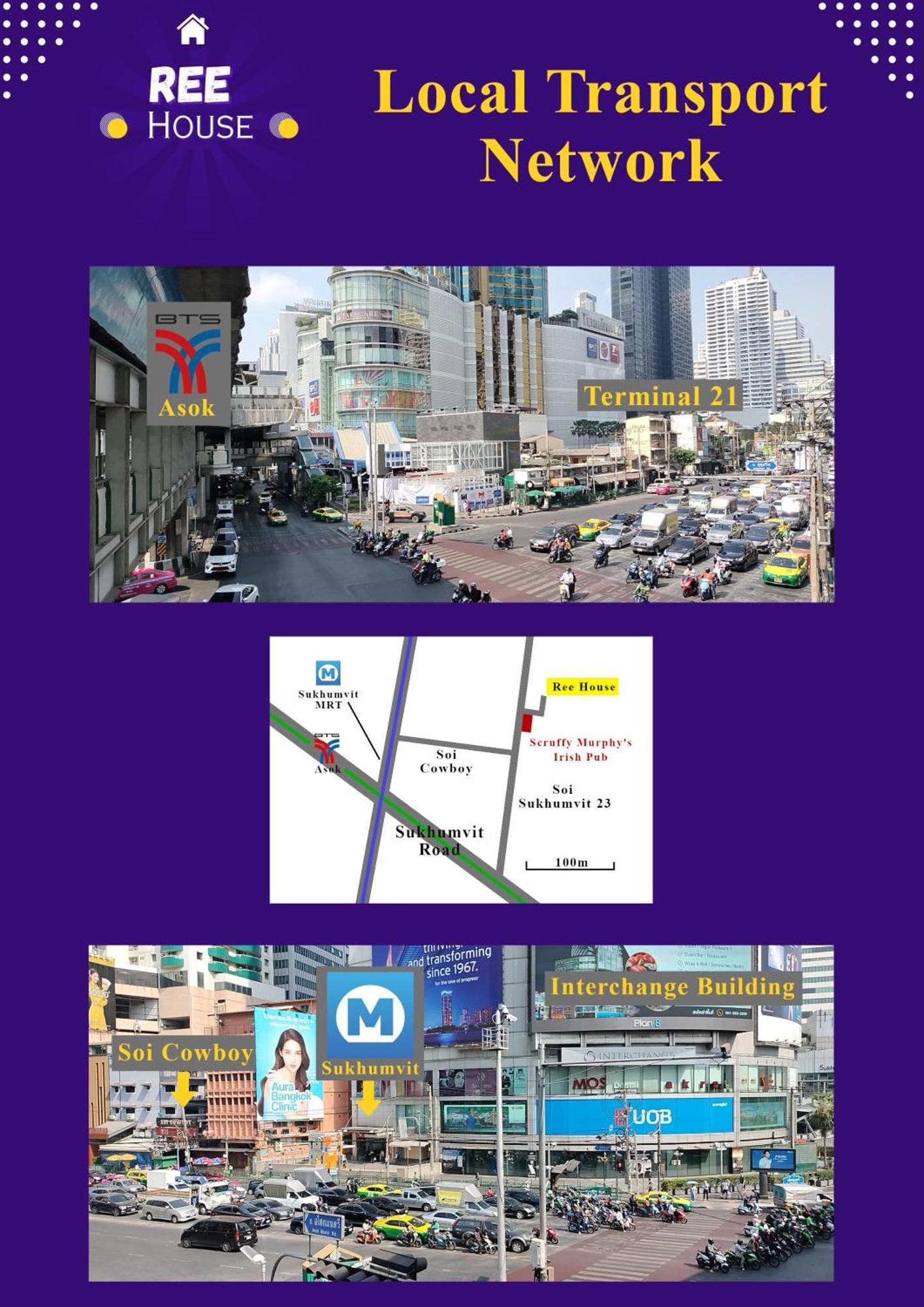 曼谷 Reehouse@Soi Cowboy/Asoke Bts酒店 外观 照片